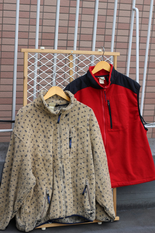 90's 00's L.L.Bean Fleece x3点