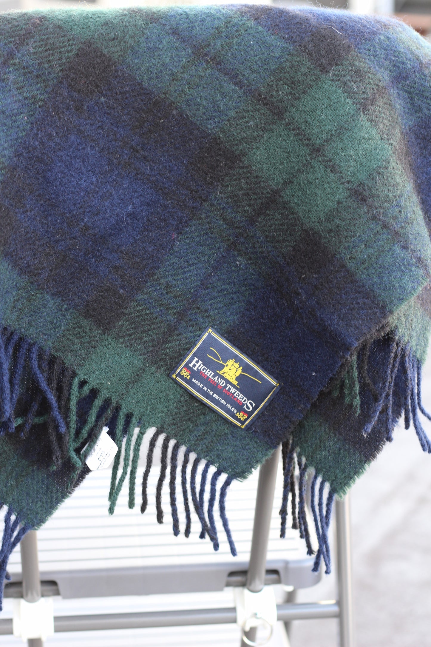UK Vintage Blanket & Muffler x7点