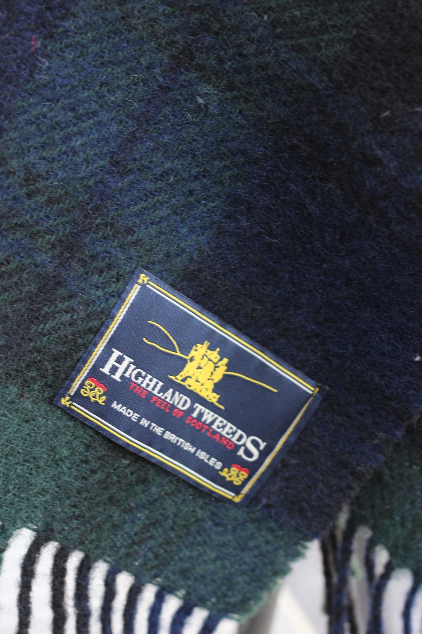 UK Vintage Blanket & Muffler x7点