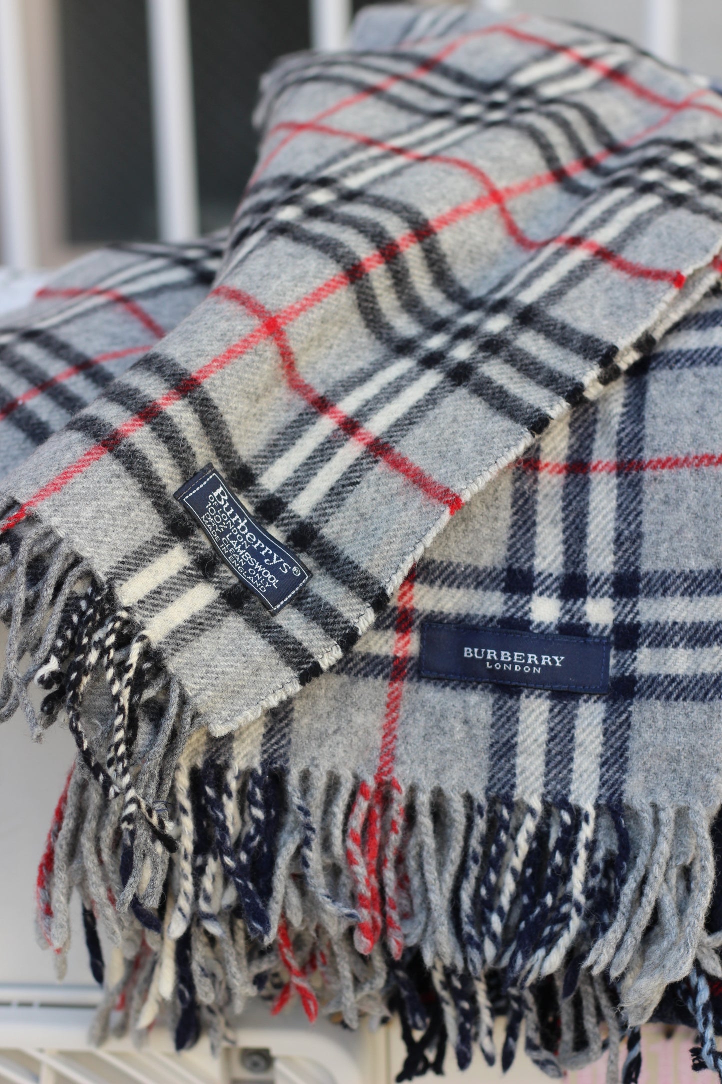 Burberry Check Muffler x4点