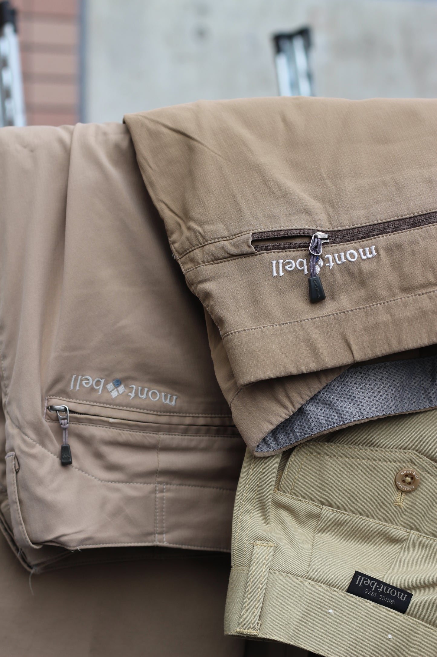 mont-bell beige Outdoor Bottoms x6点