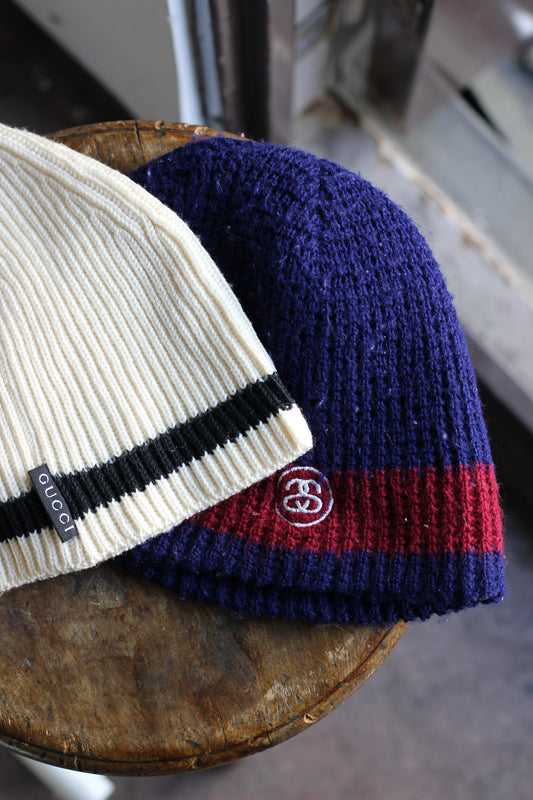 Gucci & Old Stussy Knit Cap x2点