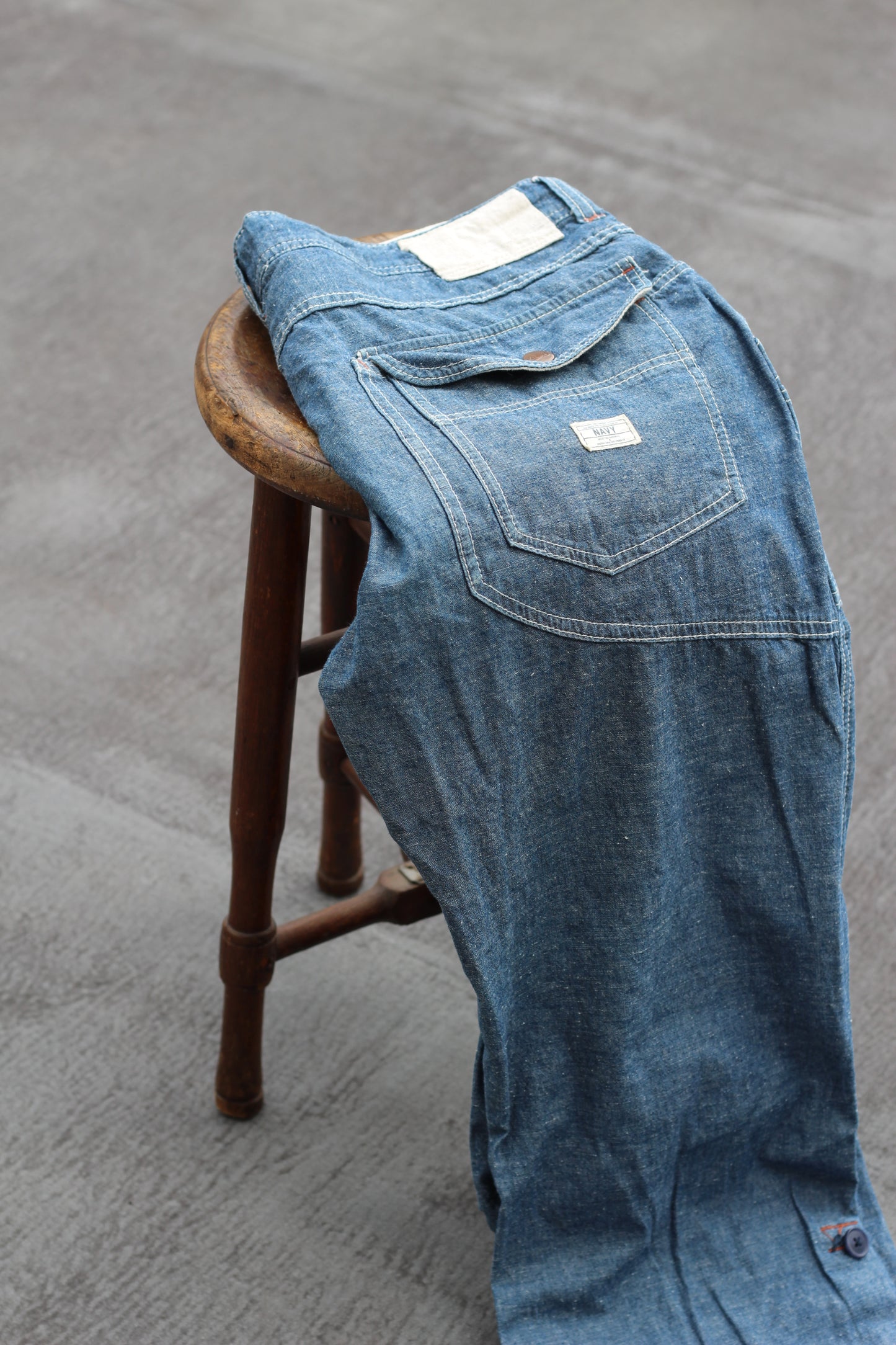 Men's Wide Denim Painter Pants x2点