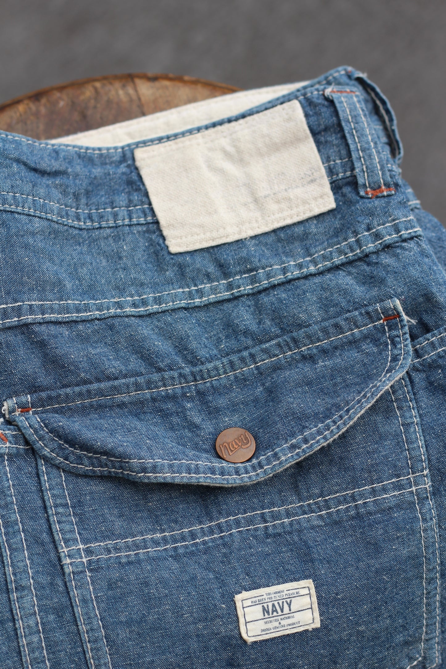 Men's Wide Denim Painter Pants x2点