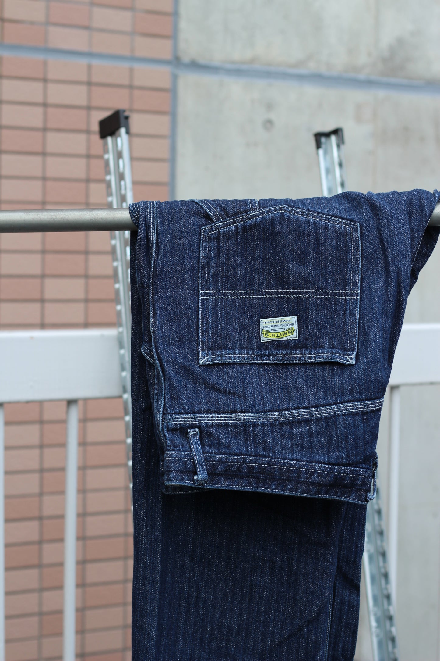 Men's Wide Denim Painter Pants x2点