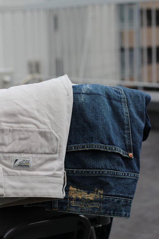 Men's Nautica Wide Denim & Cargo Pants x2点