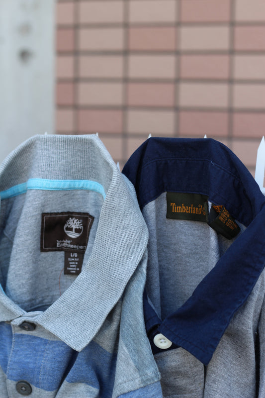 90-00's Timberland Short Sleeve Polo Shirt x2点