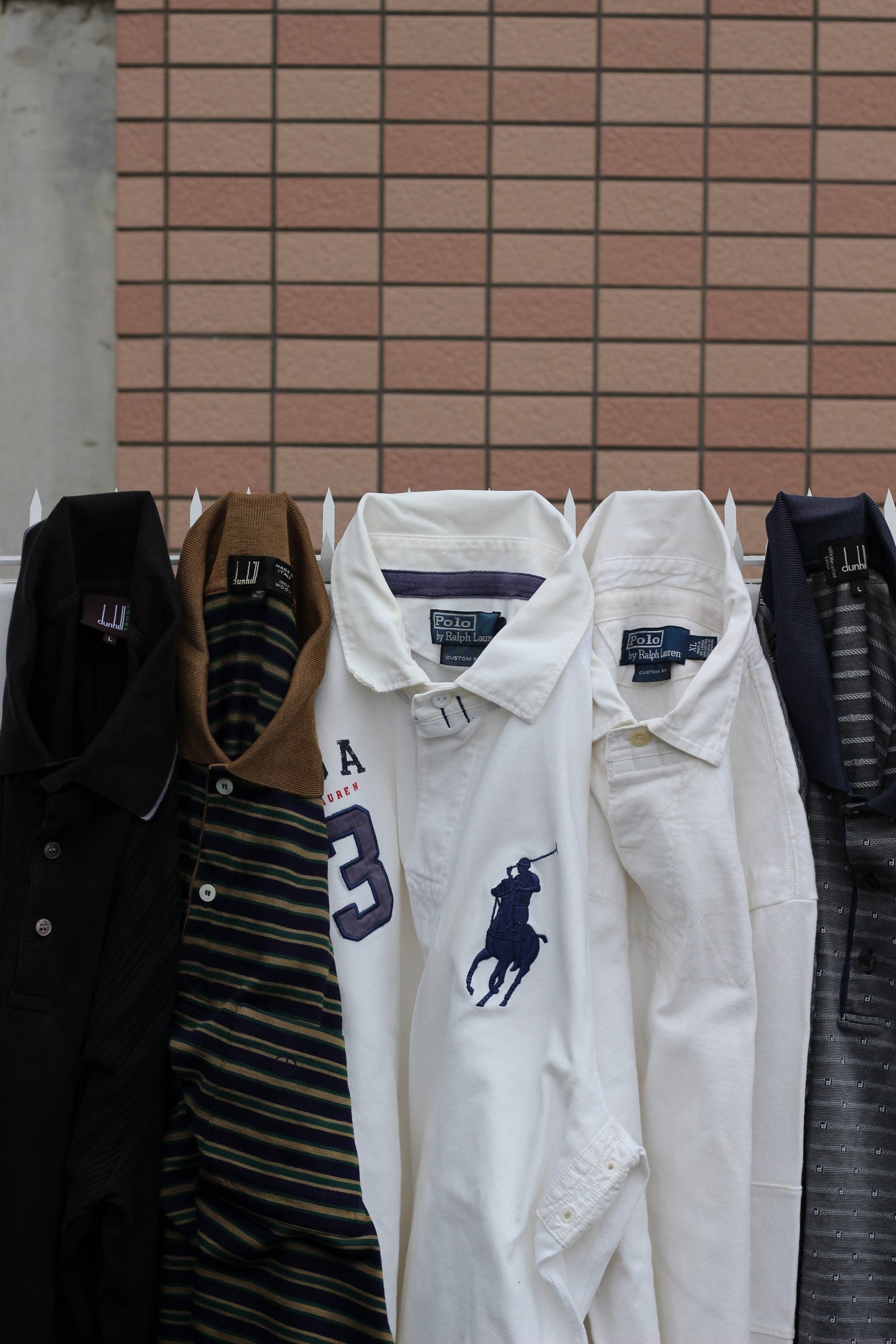 Ralph Lauren & Dunhill polo shirt x5点