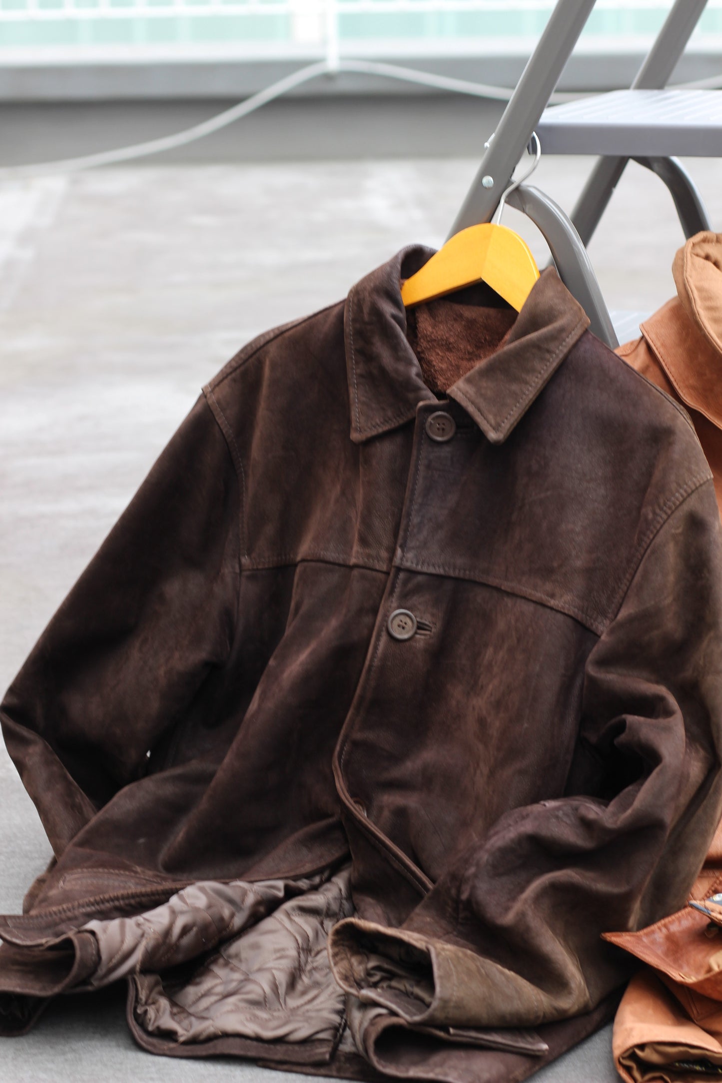 Made In Italy Vintage Leather Coat x2点