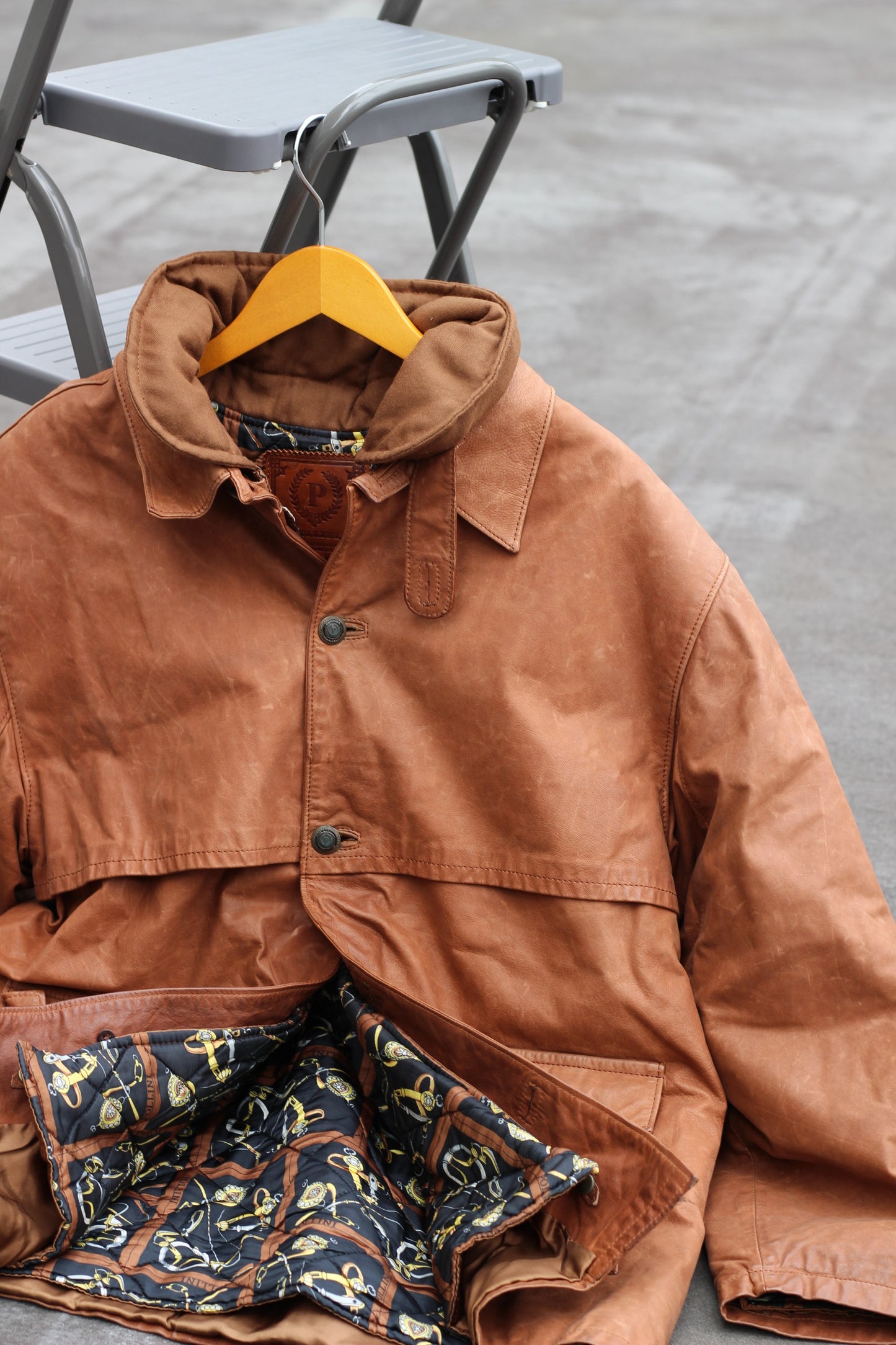 Made In Italy Vintage Leather Coat x2点