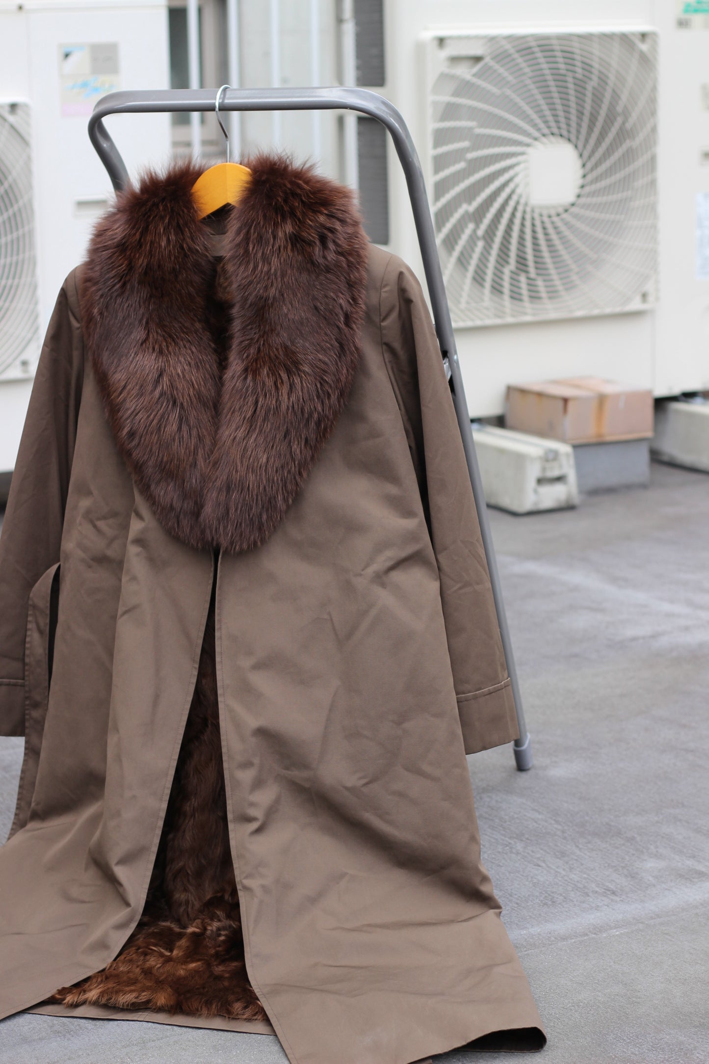 Women's Euro Vintage Fur Coat x2点