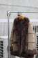 Women's Vintage Fur mouton Jacket x4点