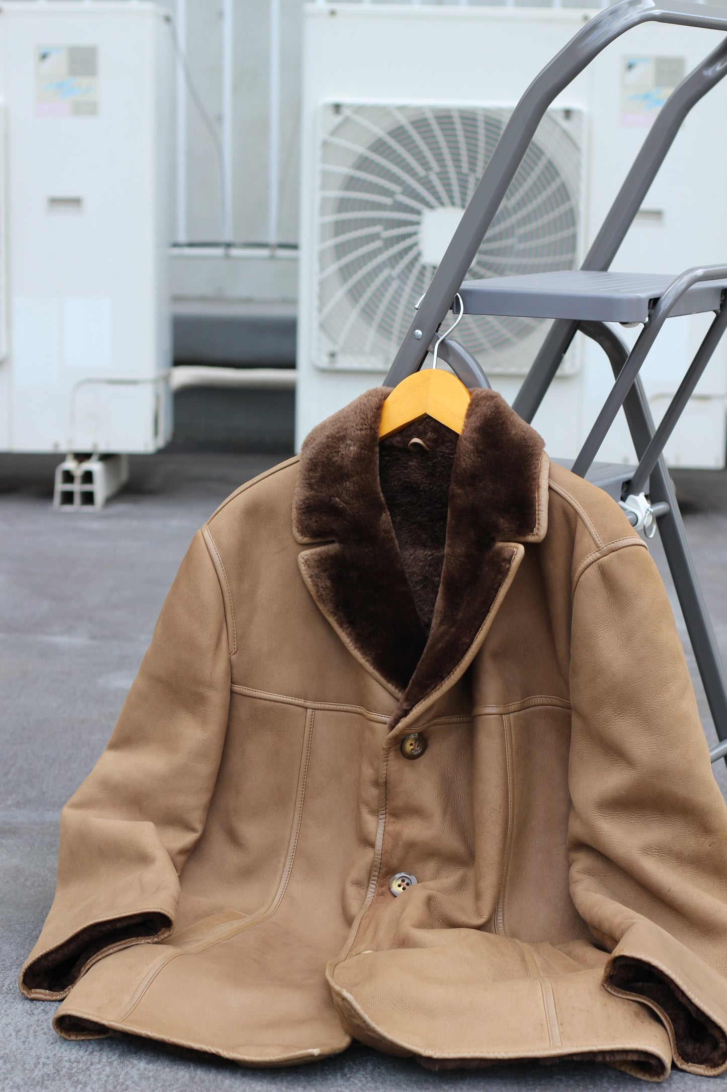 Men's Made In Italy Vintage mouton Coat x3点