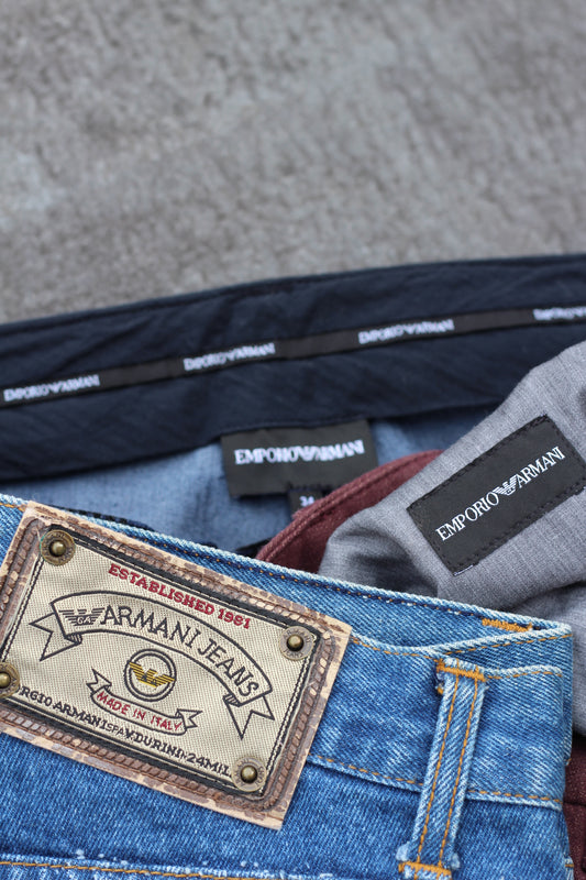 Men's Armani Bottoms x3点