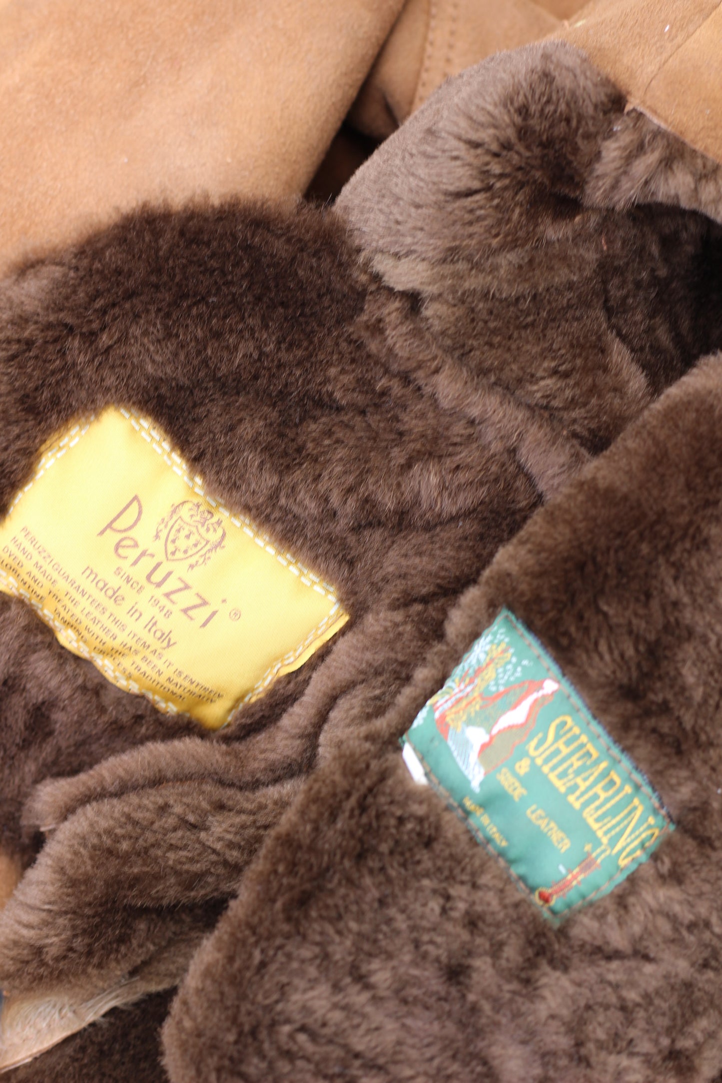 Men's Made In Italy Vintage mouton Coat x3点