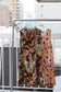 Vintage Brown Flower Design No Sleeve One-Piece x5点