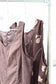 Vintage Brown Flower Design No Sleeve One-Piece x5点