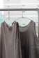 Vintage Pleats Grey No Sleeve One-Piece x4点