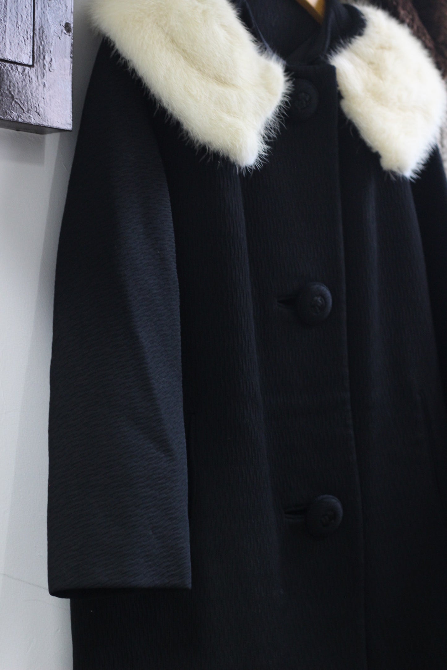 Vintage Ladies Design Fur Coat x3点