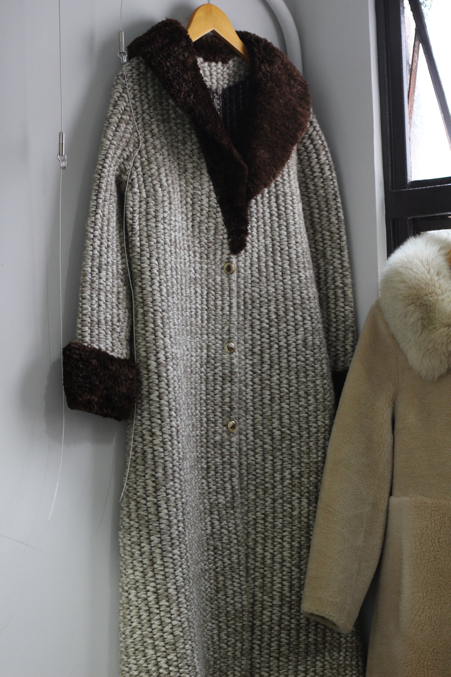 Vintage Ladies Design Fur Coat x3点