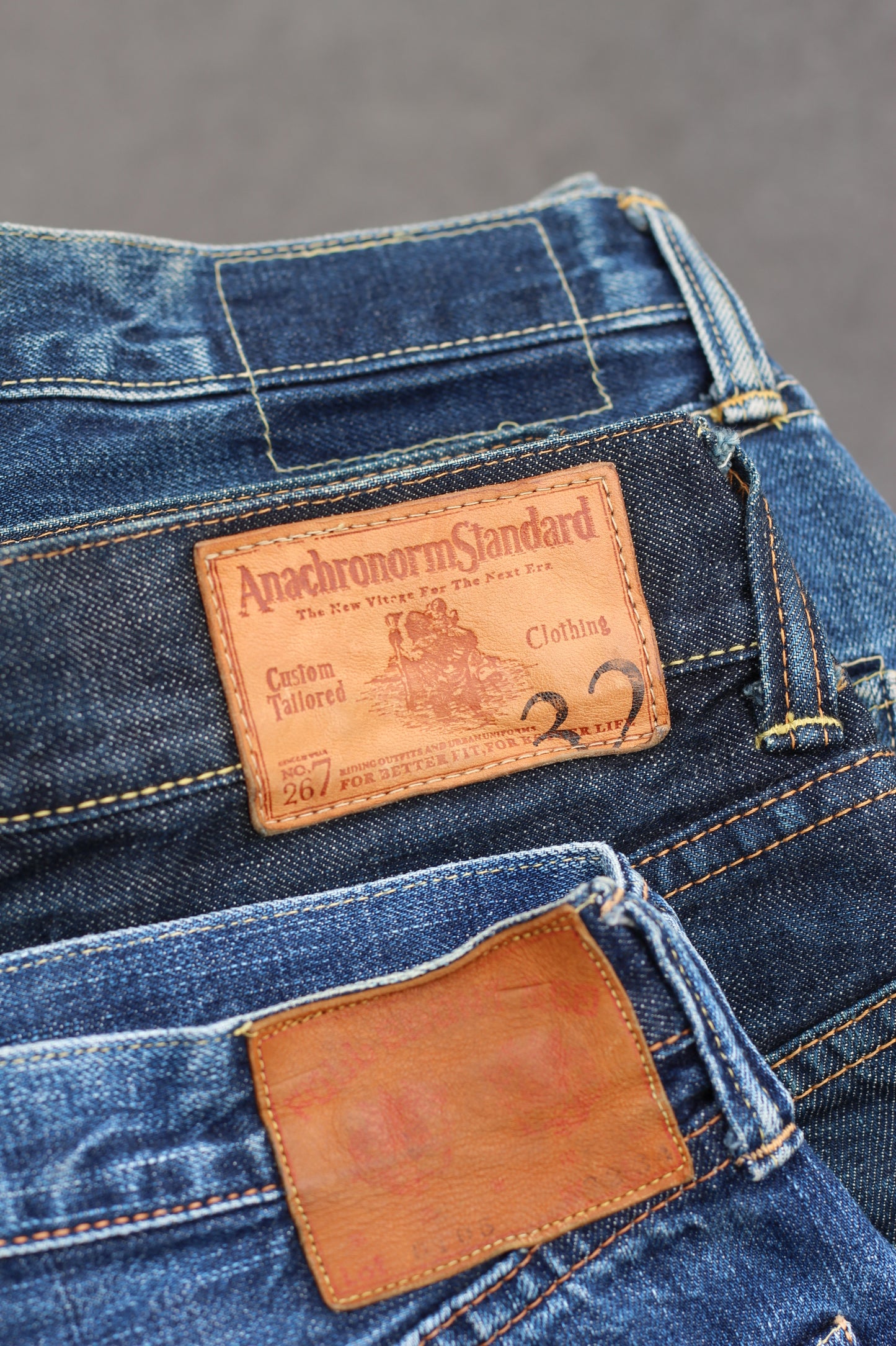 Men's Selvedge Japanese Denim Pants x3点