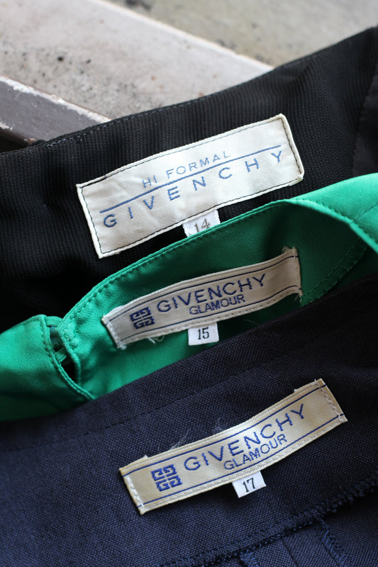 Givenchy Women's Vintage Short Sleeve Blouse x4