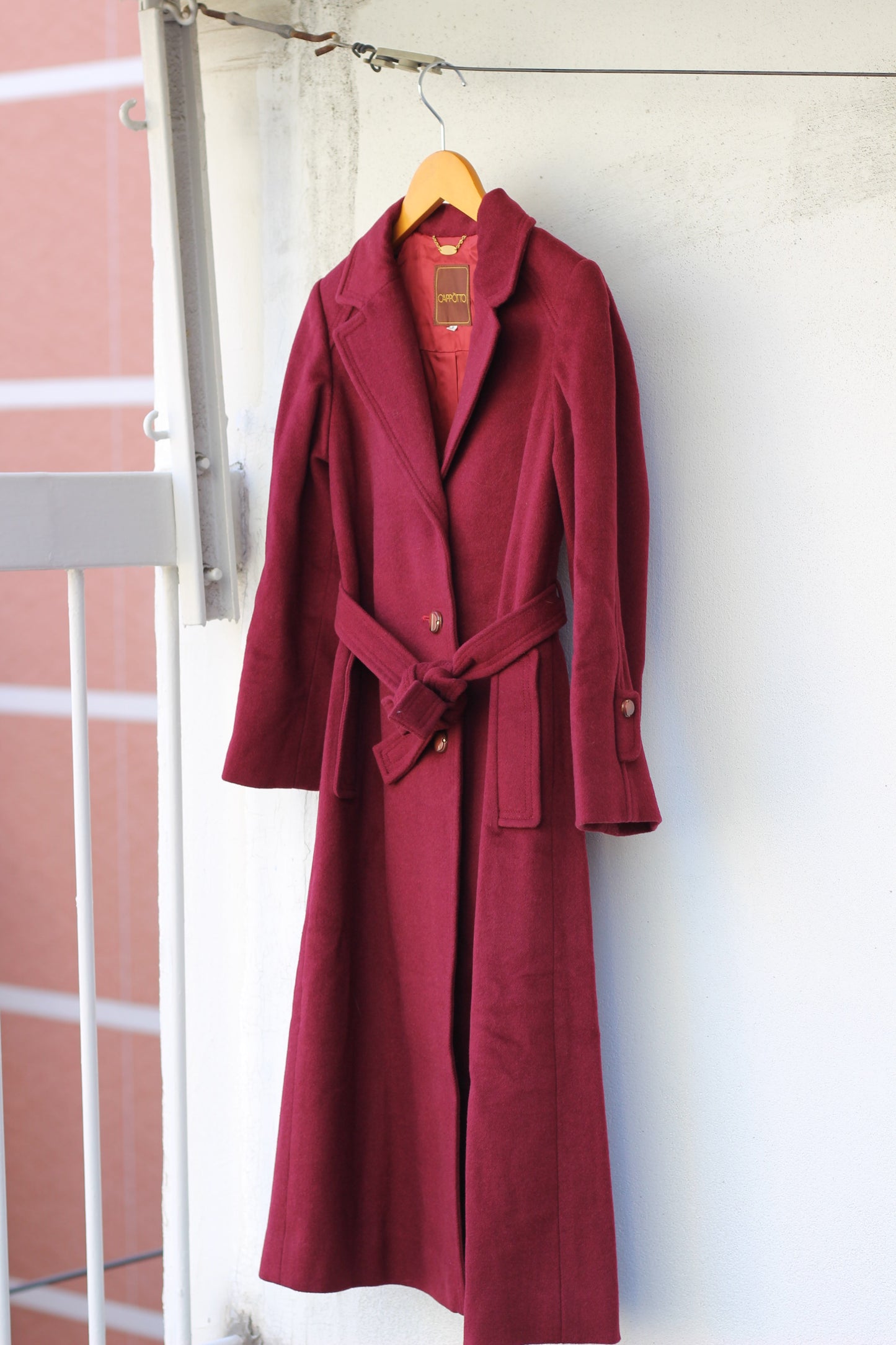 Vintage Design Wool Coat x4点
