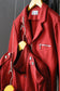 Vintage Red Design Jacket x3点