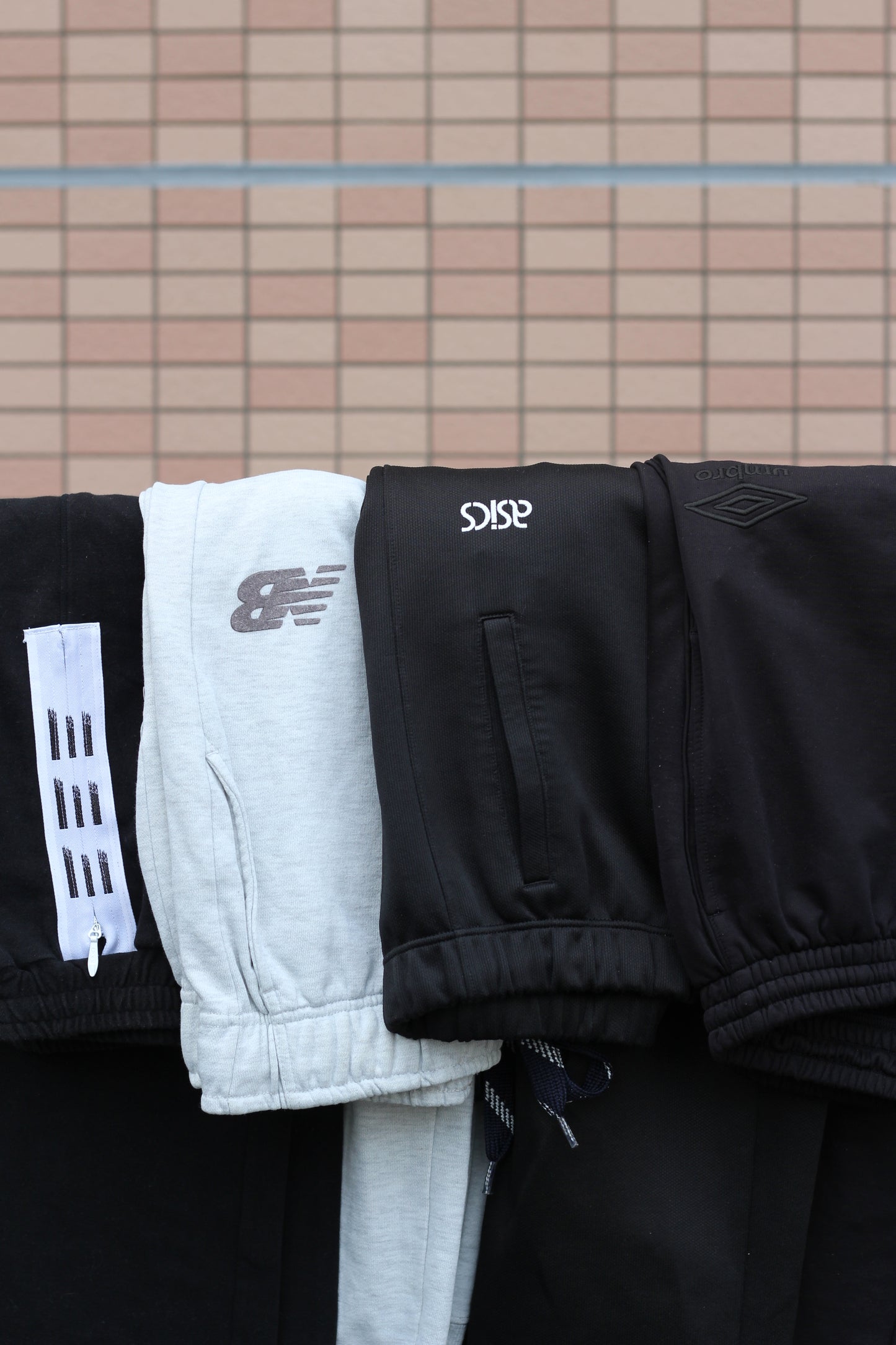 Y2K Style Sports Brand Track Pants x4点