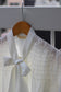 Vintage Ribbon White Long Sleeve Blouse x9点