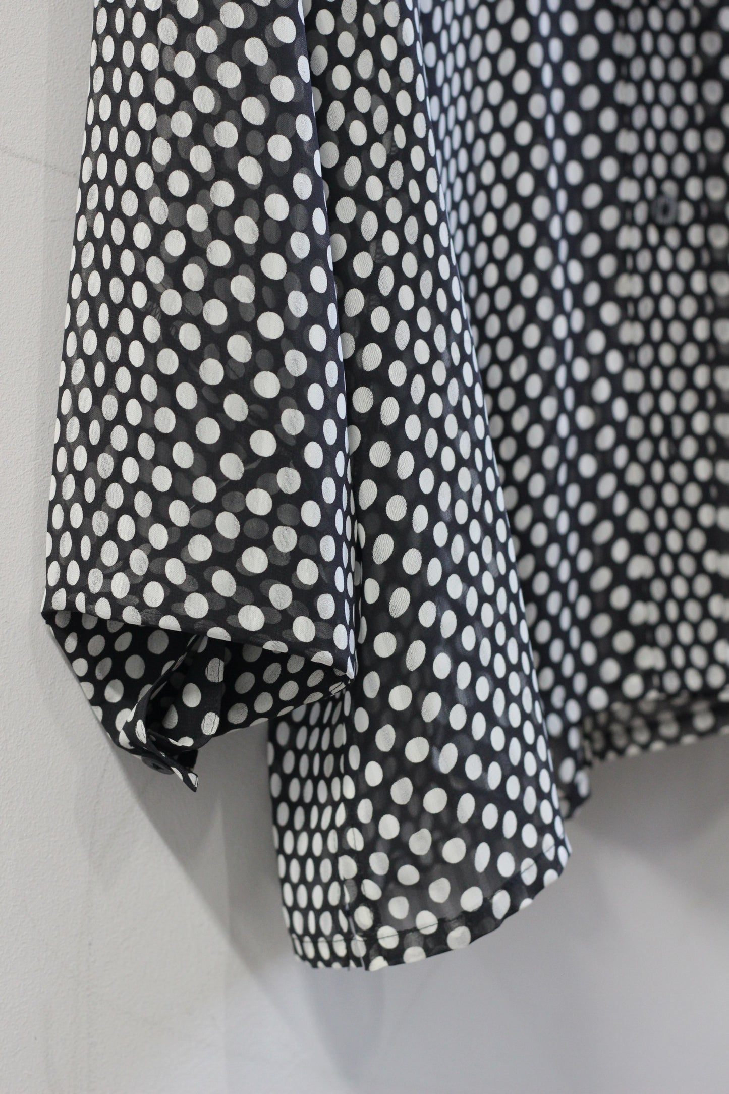 Vintage Dot Long Sleeve Blouse x3点