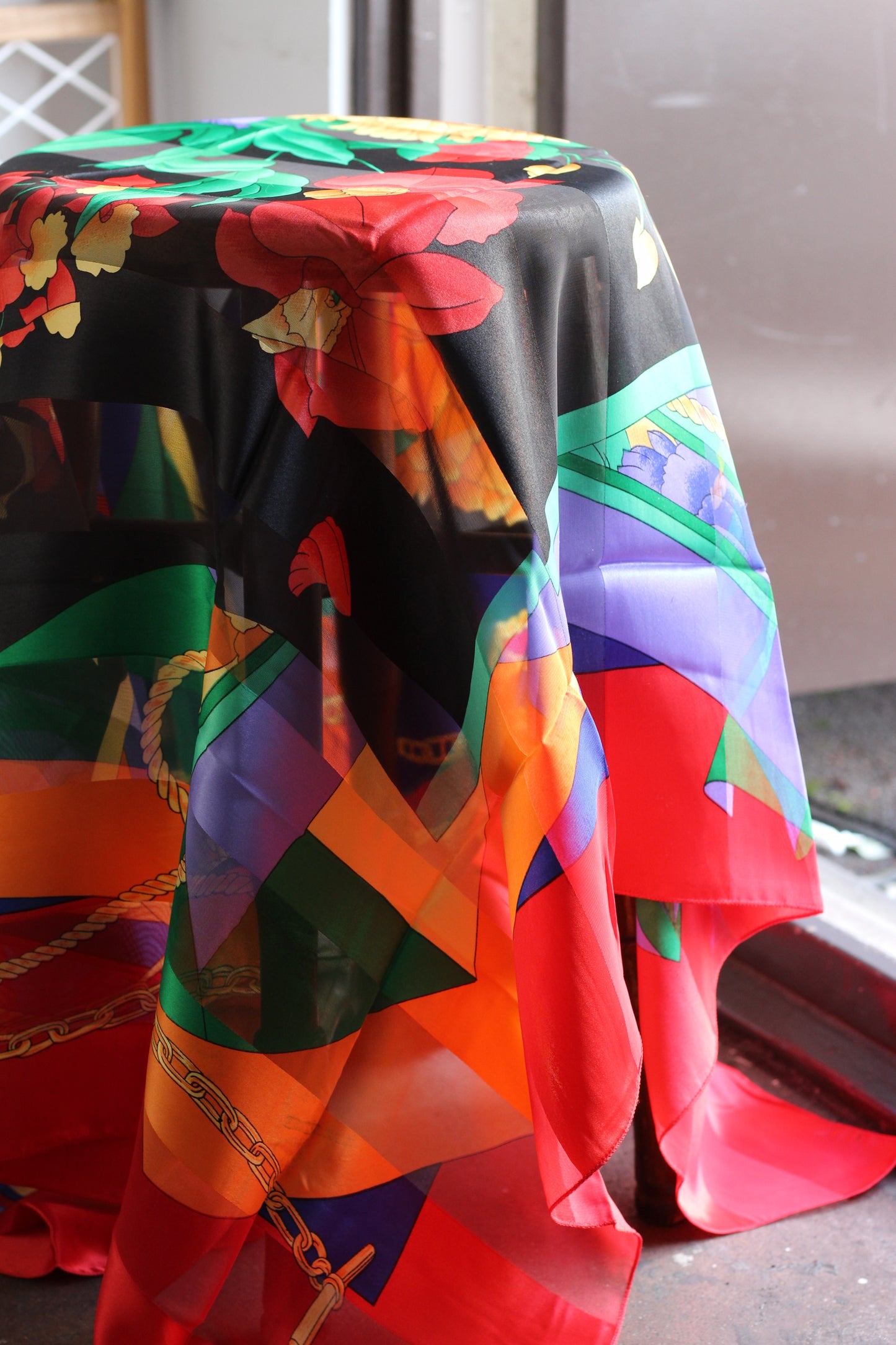 Flower Design Scarf x3点