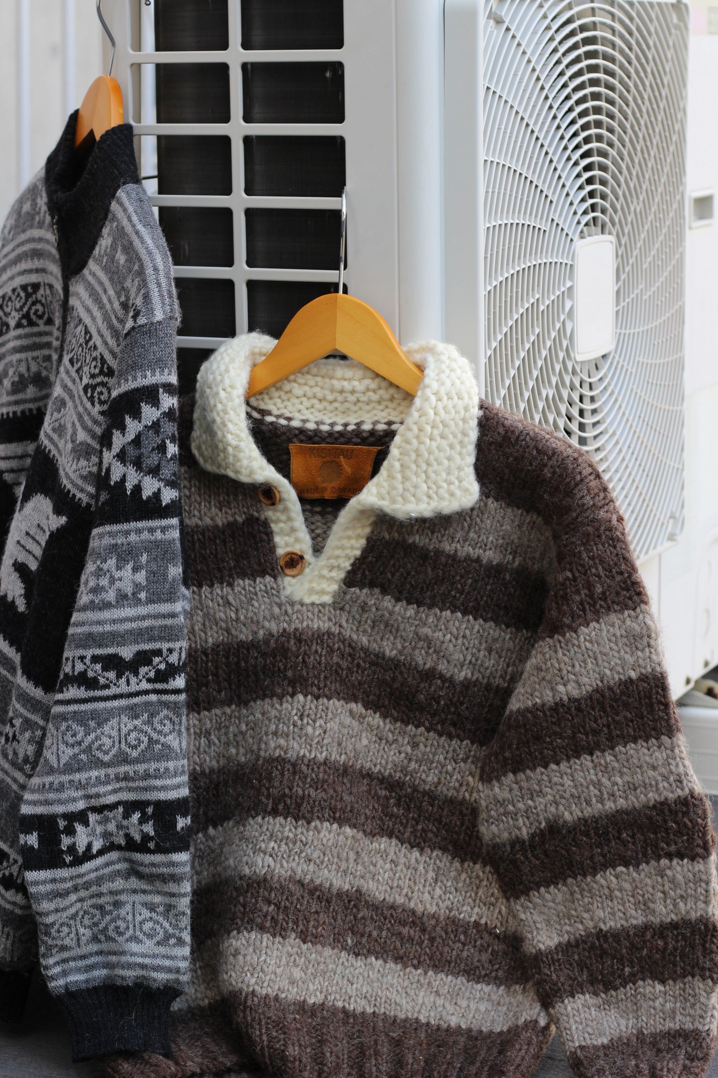 Import Vintage Ethnic Knitwear x3点