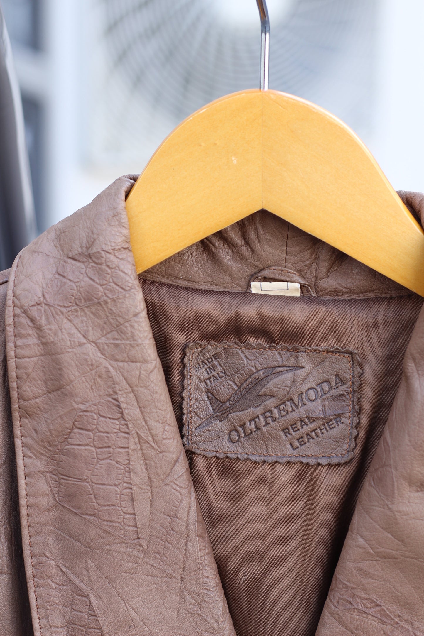 Women's Made In Italy Vintage Leather Coat x2点