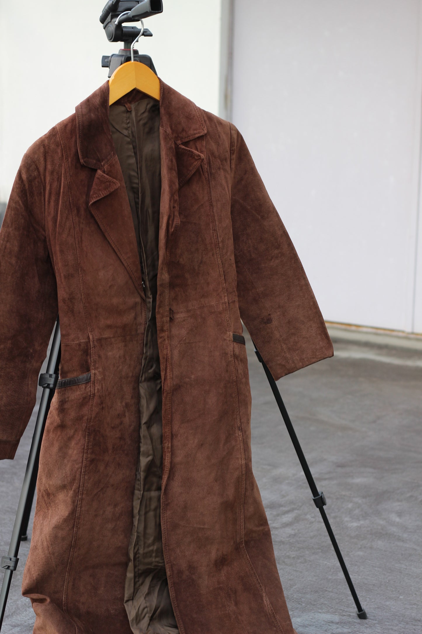 Women's Vintage Leather Coat x4点