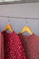 Vintage Red Color Short Sleeve One-Piece x10点