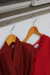 Vintage Red Color Short Sleeve One-Piece x10点