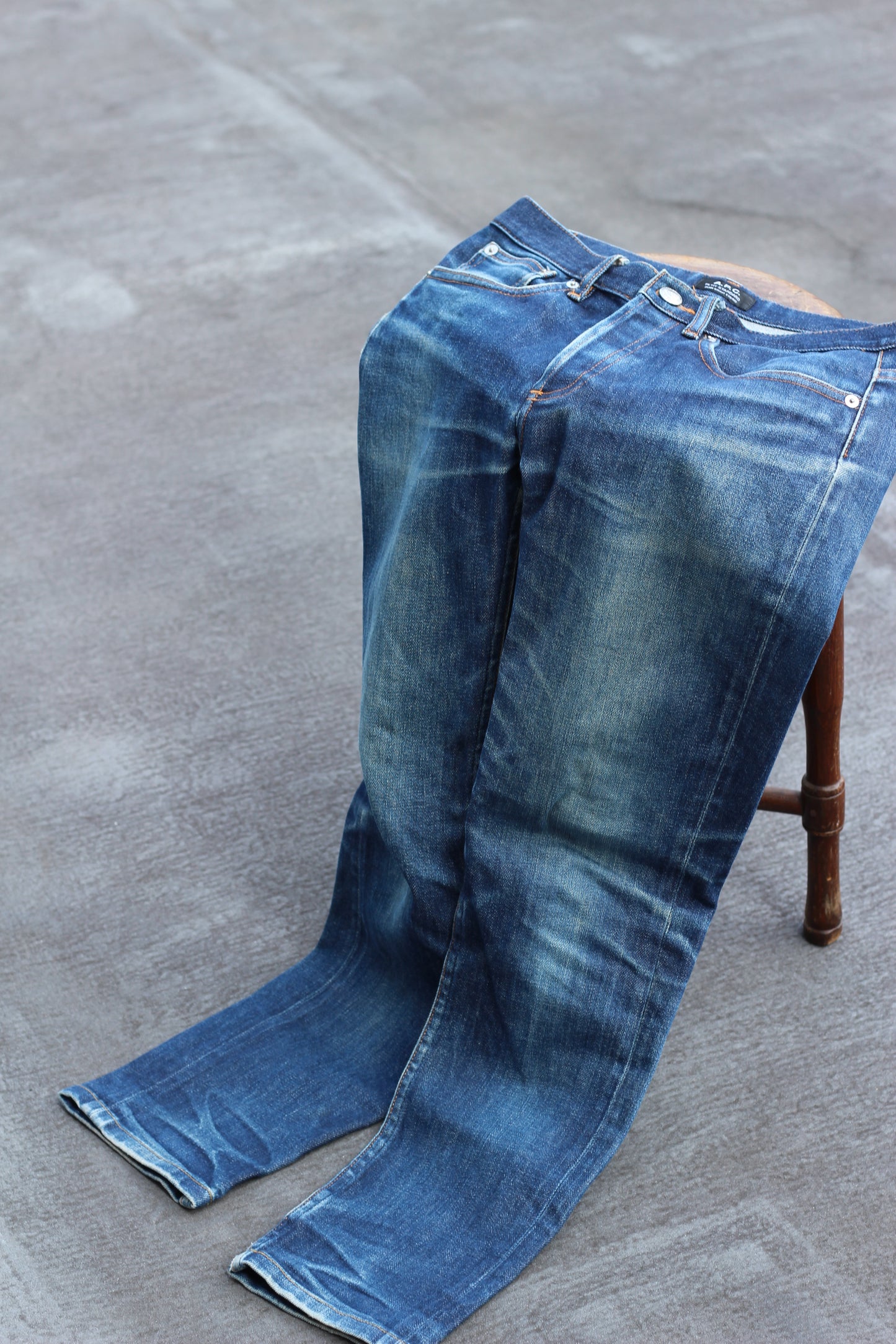 French Brand Marithe + Francois Girbaud & A.P.C. Denim Pants x2点