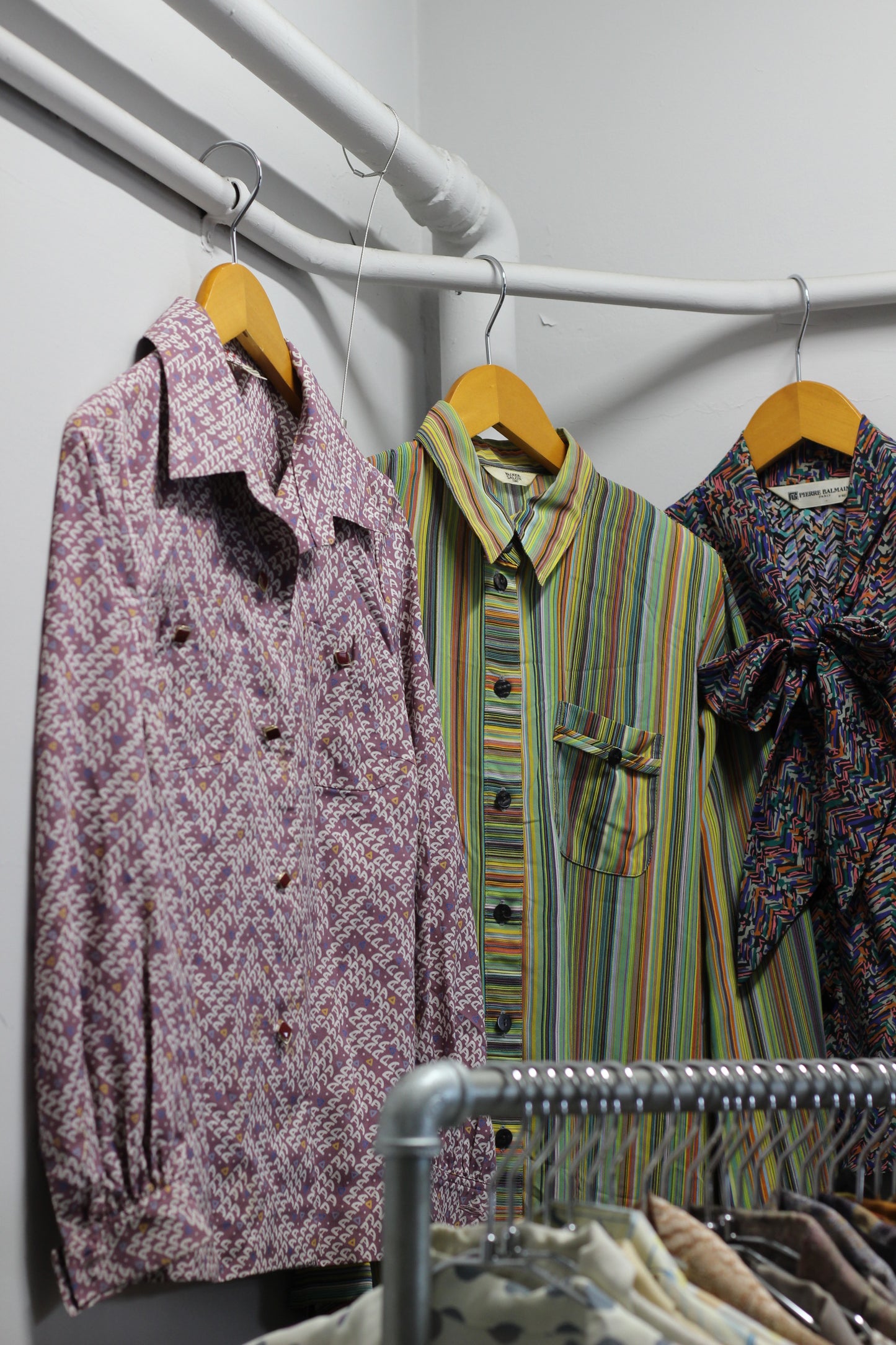 Vintage Women's design Long Sleeve Blouse x60点