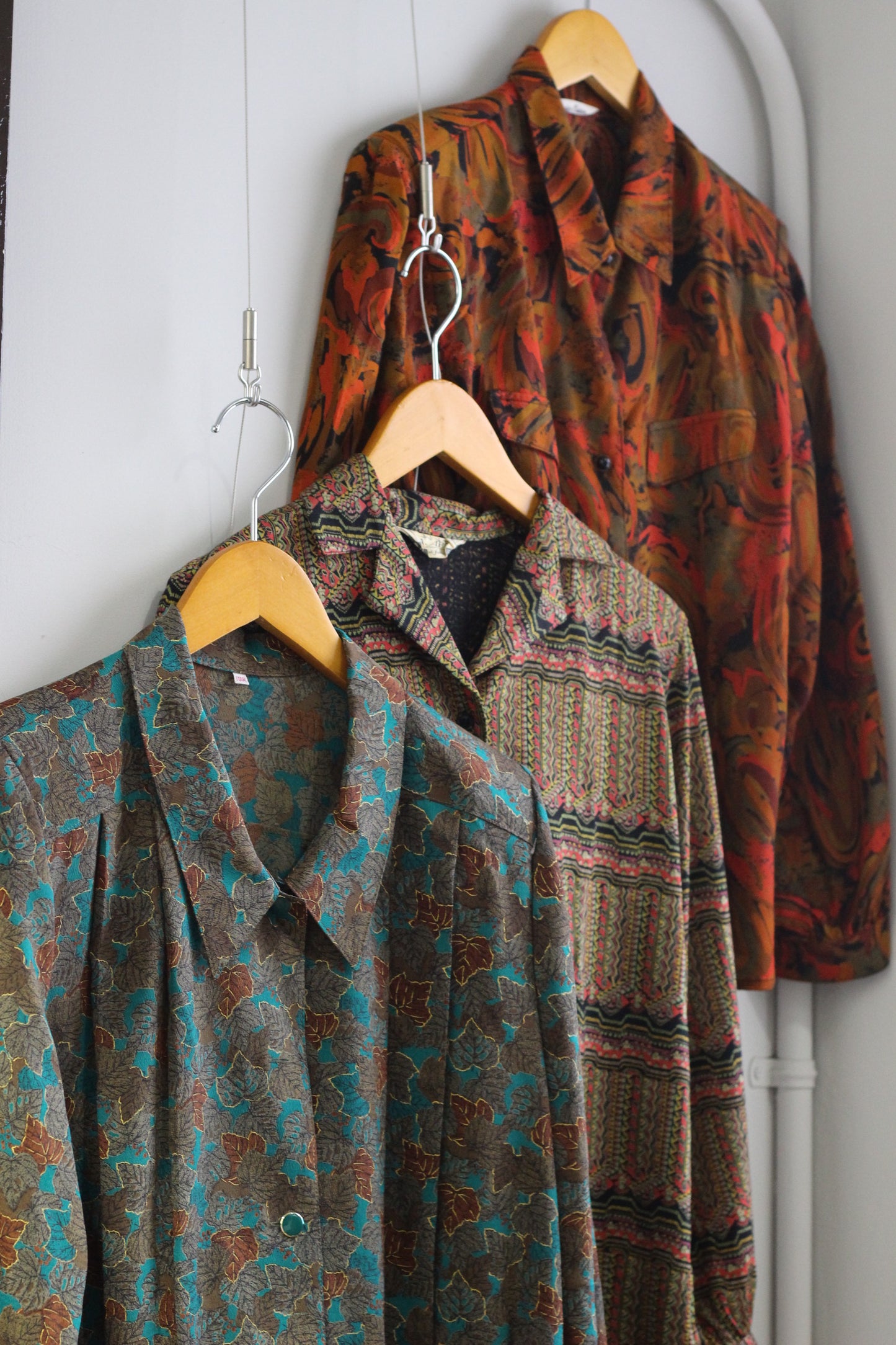 Vintage Women's design Long Sleeve Blouse x60点