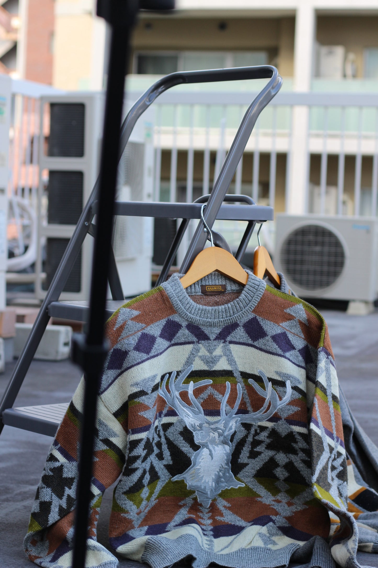 Men's Vintage Embroidered Knitwear x4点