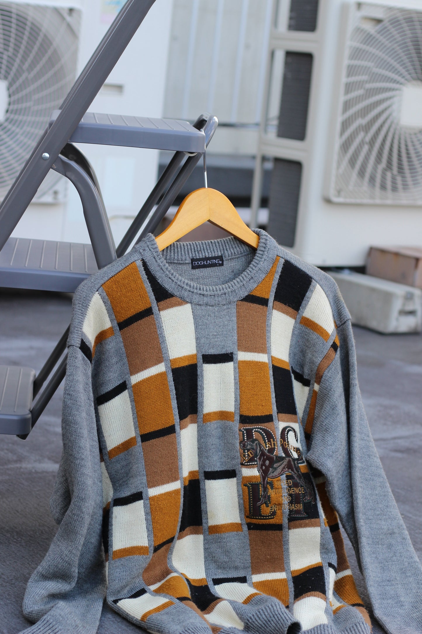 Men's Vintage Embroidered Knitwear x4点