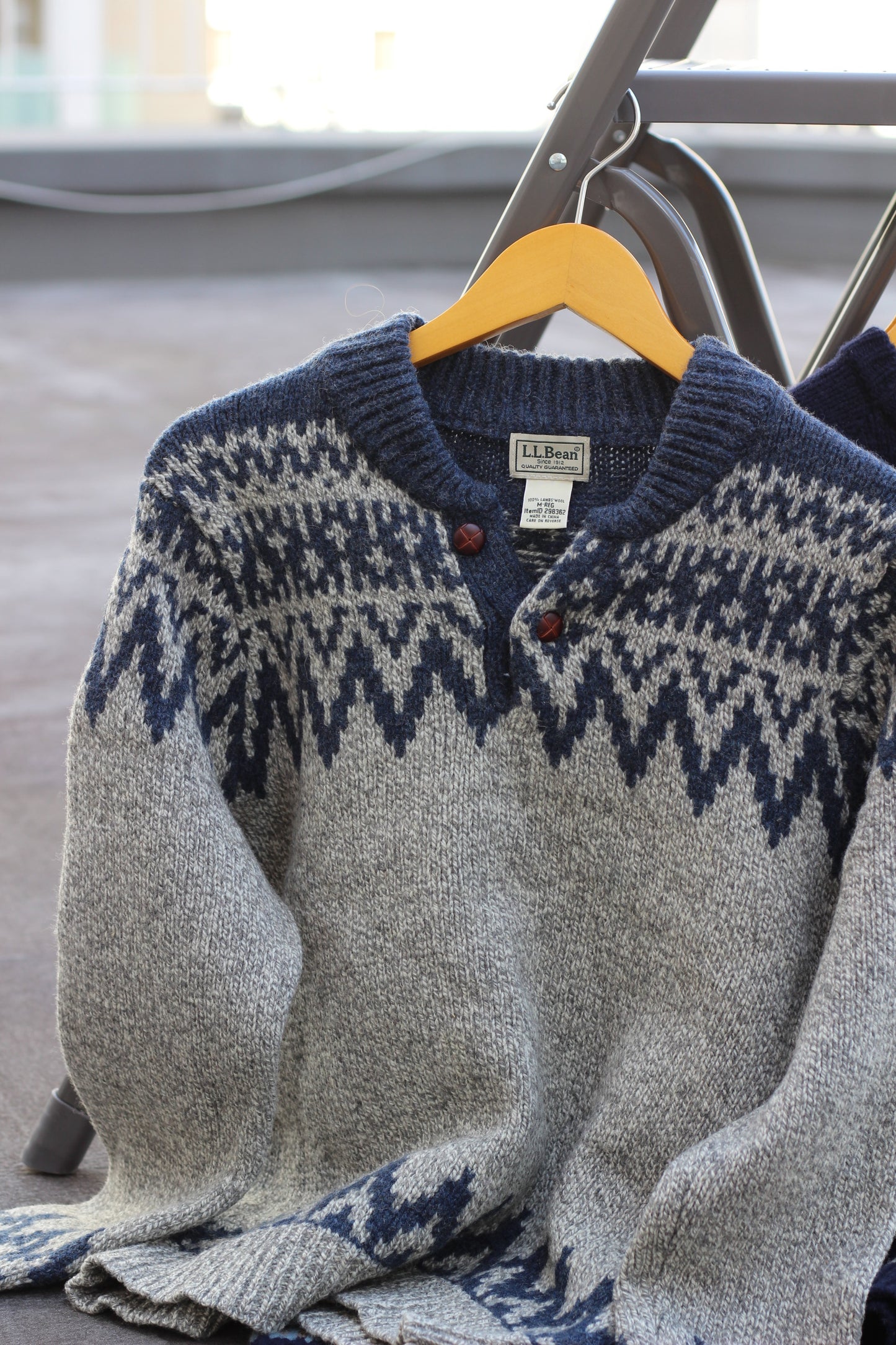Men's L.L.Bean & Nautica Nordic Design Knitwear x2点