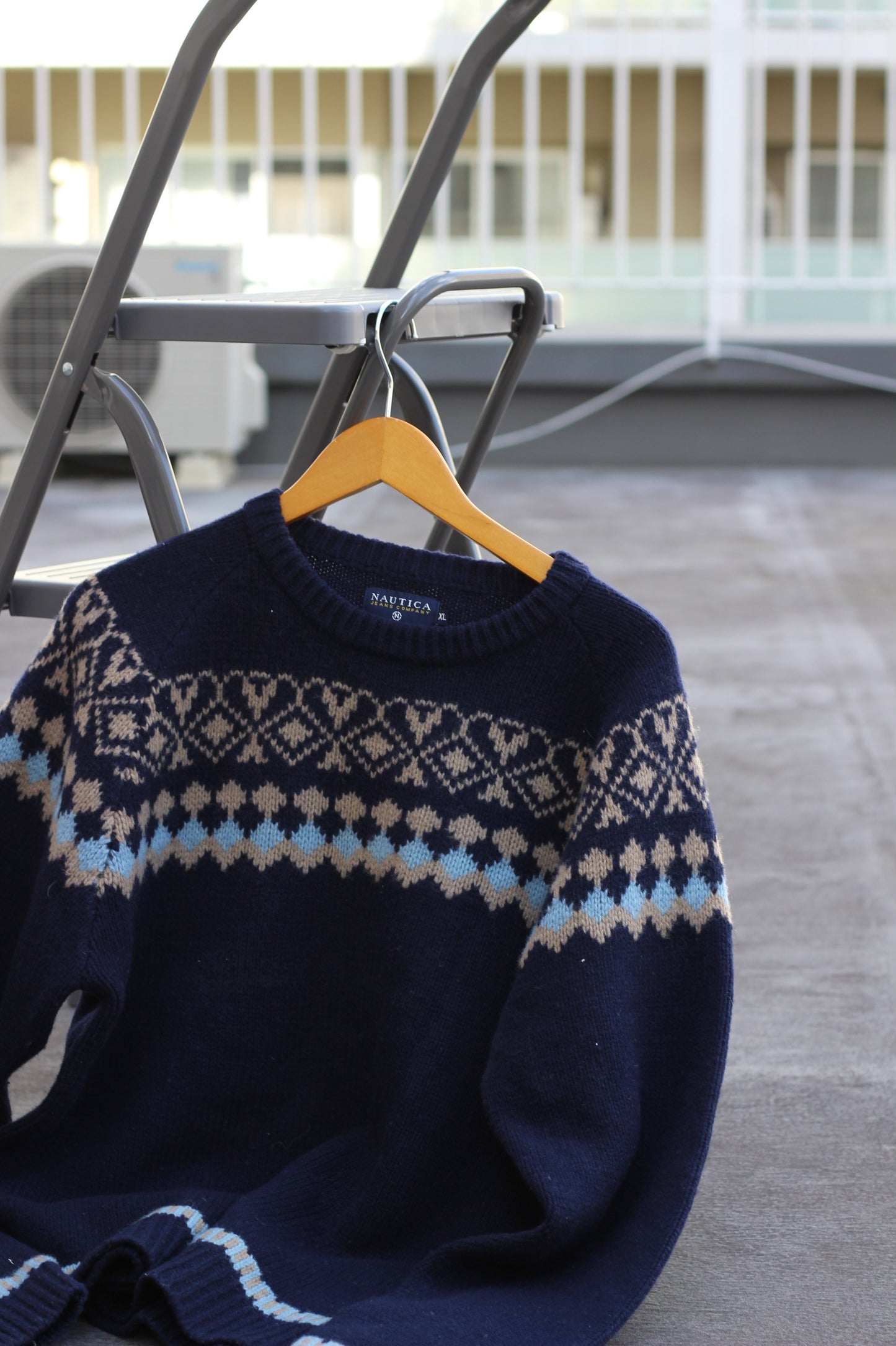 Men's L.L.Bean & Nautica Nordic Design Knitwear x2点