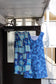 Vintage Blue Design One-Piece x6点