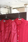 Vintage Red Design Long Sleeve One-Piece x5点