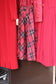 Vintage Red Design Long Sleeve One-Piece x5点