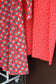 Vintage Red Design Long Sleeve One-Piece x5点