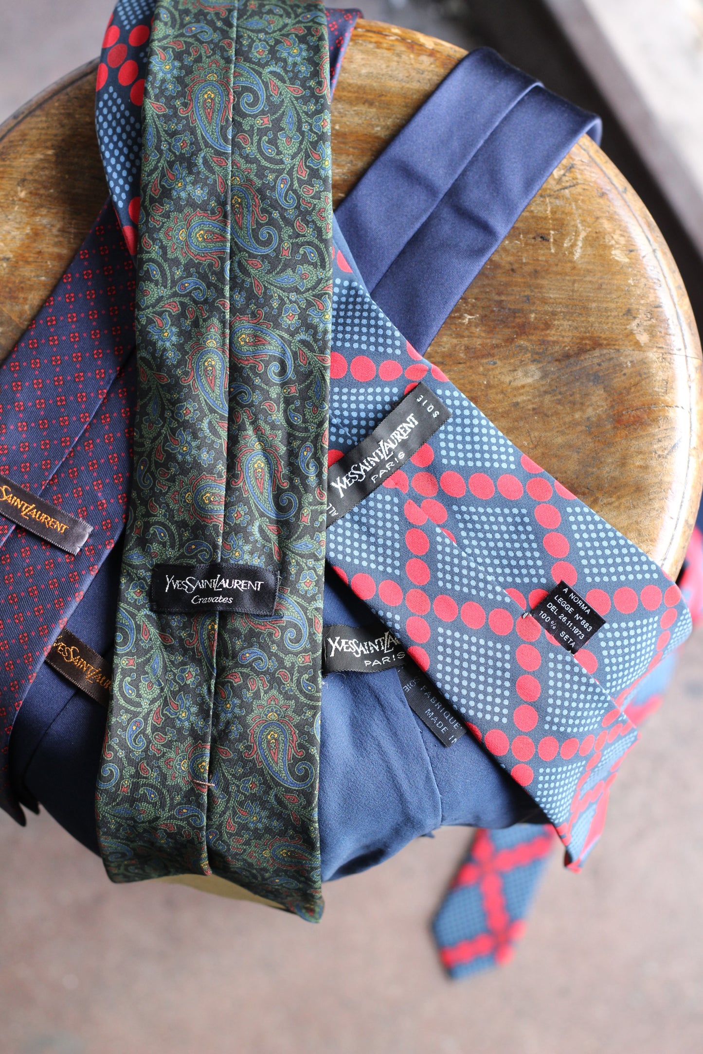 Old Yves Saint Laurent Tie x6点