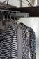 Vintage Black Beige Design Long Sleeve One-Piece x5点
